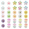 30Pcs 15 Styles Acrylic Cabochons MACR-SZ0001-91-1