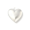 Heart Brass Locket Pendants KK-K414-12D-S-1
