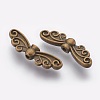 Tibetan Style Alloy Beads TIBEB-1331-AB-LF-2