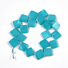 Spray Painted Freshwater Shell Beads SHEL-T010-05E-2