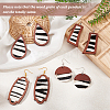 DIY Geometric Dangle Earring Making Kit DIY-OC0009-77-4