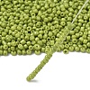 8/0 3mm Baking Paint Glass Seed Beads Loose Spacer Beads X-SEED-S002-K9-3