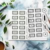 Custom PVC Plastic Clear Stamps DIY-WH0618-0182-4