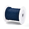 Braided Cowhide Leather Cord NWIR-N005-01E-4mm-2