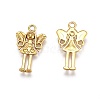 Tibetan Style Alloy Fairy Pendants TIBEP-S613-AG-FF-1