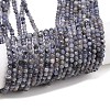 Natural Tanzanite Beads Strands G-C255-A01-3mm-2