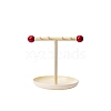 Plastic Velvet T Bar Jewely Display Stands PW-WGC966E-04-1