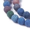 Natural Mashan Jade Beads Strands G-E532-C-01-3