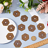 12Pcs Brass Handle Washers DIY-FH0010-54B-AB-4