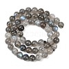 Natural Labradorite Beads Strands G-Z133-A01-7mm-02-3