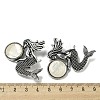 Dual-use Items Alloy Mermaid Brooch JEWB-C026-02F-AS-3