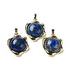 Natural Lapis Lazuli Pendants G-G069-01G-05-1