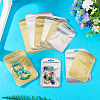 60Pcs 6 Styles Translucent Plastic Resealable Packaging Bags OPP-TADJ0001-02-6