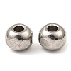 Non-Tarnish 304 Stainless Steel European Beads STAS-D061-01P-2