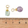 Natural Mixed Stone Pendants PALLOY-JF06056-3