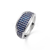 Cubic Zirconia Adjustable Ring RJEW-K240-03P-4