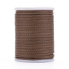 Round Waxed Polyester Cord X-YC-G006-01-1.0mm-03-1