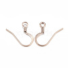 Ion Plating(IP) 304 Stainless Steel French Earring Hooks X-STAS-G127-12RG-2