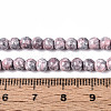 Baking Paint Glass Beads Strands X-DGLA-N016-4mm-03-4