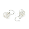 Natural Cultured Freshwater Pearl Pendants PALLOY-JF05298-01-3