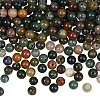 200Pcs Natural Indian Agate Beads G-SP0001-20A-3