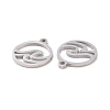 Non-Tarnish 201 Stainless Steel Charms STAS-G281-01P-01-2