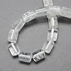 Natural Quartz Crystal Column Beads Strands X-G-S115-18-2