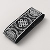 10 Yards Ethnic Style Polyester Jacquard Round Ribbons SRIB-WH0011-203B-2