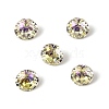 Glass Rhinestone Cabochons GLAA-A018-6mm-001GY-1