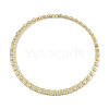 Brass Necklaces NJEW-H028-01G-1