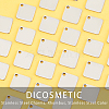 DICOSMETIC 40Pcs 304 Stainless Steel Charms STAS-DC0006-78-4