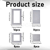 48Pcs 4 Styles Steel Welding Practice Sheet Kit TOOL-WH0136-210-2