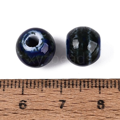 Vintage Handmade Porcelain Beads PORC-Q006-13A-08-1