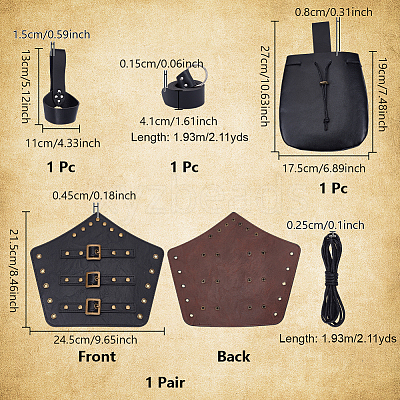 Renaissance Accessory Sets AJEW-NB0008-85-1