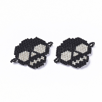 Handmade Japanese Seed Beads Links SEED-S025-47-1