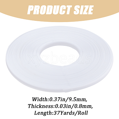 Polyester Boning Sewing Wedding Dress Fabric DIY-WH0304-704C-02-1