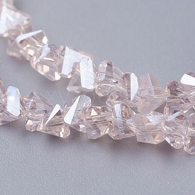 Electroplate Glass Beads Strands LS-EGLA-J146-4mm-AB02-1