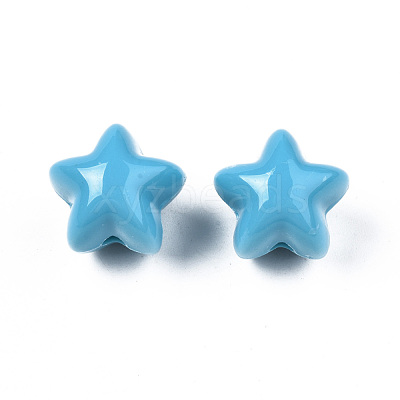 Opaque Acrylic Beads MACR-N009-009-1