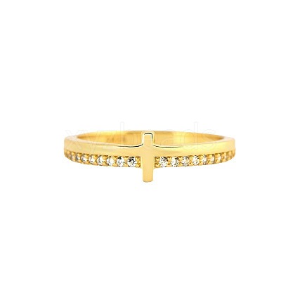 Alloy Rhinestone Plain Band Rings PW-WGCCD43-02-1