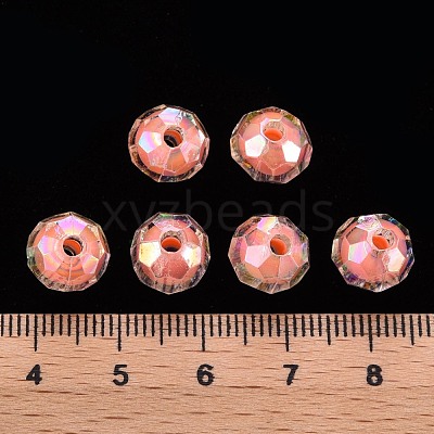Transparent Acrylic Beads X-TACR-S152-04B-SS2109-1