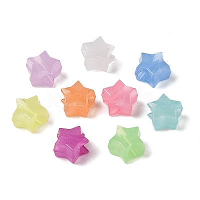 Luminous Acrylic Beads OACR-H119-04-1