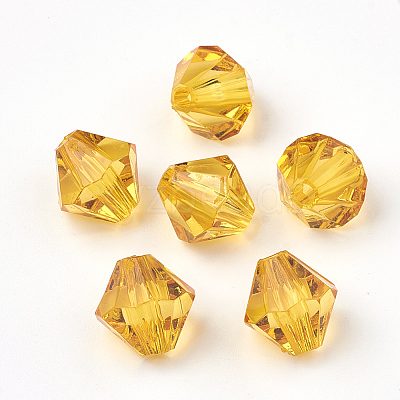 Transparent Acrylic Beads TACR-S146-8mm-10-1