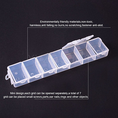 Plastic Bead Containers CON-PH0001-21-1