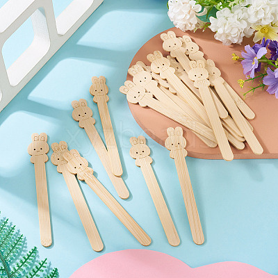 50Pcs Wooden Cakesicle Sticks AJEW-TA0018-01B-1