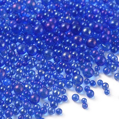 Glass Beads GLAA-WH0030-12B-1