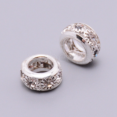 Alloy Crystal Rhinestone Beads PALLOY-WH0081-52B-02-1