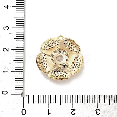 Brass Pendants KK-V006-01G-07-1