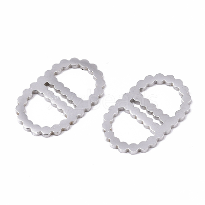 Tarnish Resistant 201 Stainless Steel Links Connectors STAS-N091-69-1