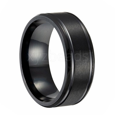 201 Stainless Steel Finger Rings for Men WG1765E-02-1