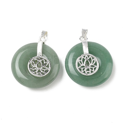 Natural Green Aventurine Pendants GG-CBAF4FB-02S-B08-1